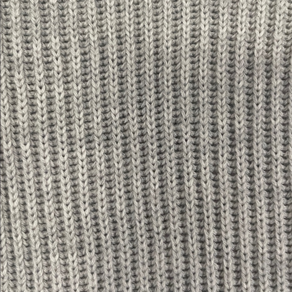 Veronica Beard Heather Gray Ribbed Sweater - Picture 8 of 9